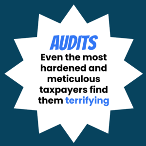 Read more about the article Audits: even the most hardened and meticulous taxpayers find them terrifying … what happens when you’re neither hardened nor meticulous?  