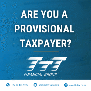 Provisional Taxpayer TTT Financial Group